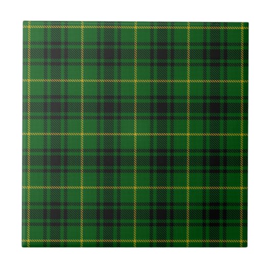 MacArthur Tartan Tegeltje (Voorkant)