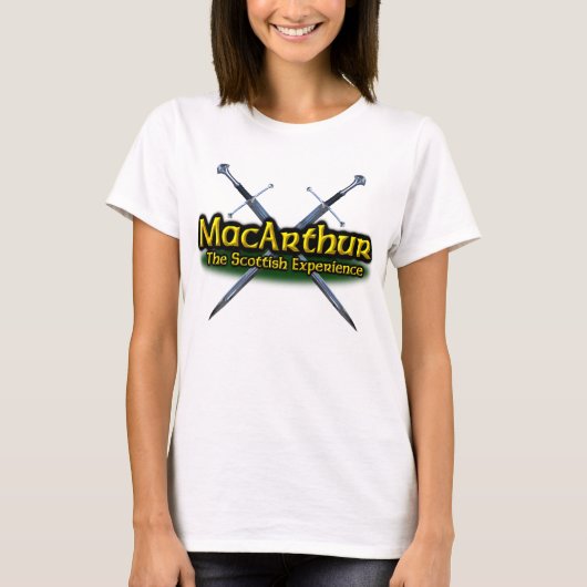 MacArthur The Scottish Experience Clan T-shirt (Voorkant)