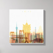 Macau, China | City Skyline Canvas Afdruk (Voorkant)