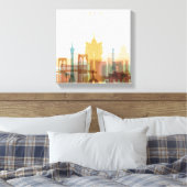 Macau, China | City Skyline Canvas Afdruk (Insitu (Slaapkamer))
