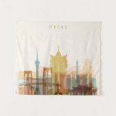 Macau, China | City Skyline Wandkleed (Voorkant (horizontaal))