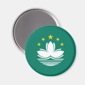 Macau, China Magneet (Voorkant / Achterkant)