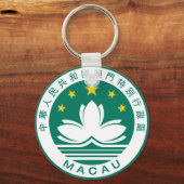 macau embleem sleutelhanger (Voorkant)