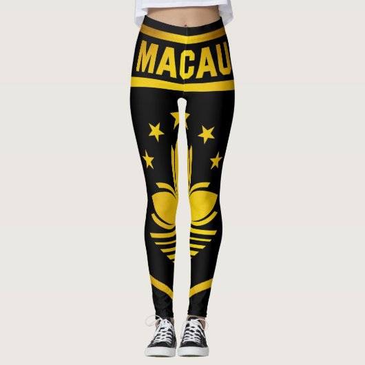 Macau Emblem Leggings (Voorkant)