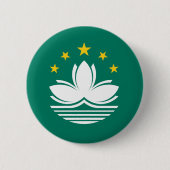 Macau Flag Button (Voorkant)