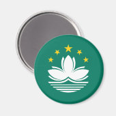 Macau Flag Magnet (Voorkant / Achterkant)