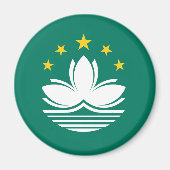 Macau Flag Magnet (Voorkant)