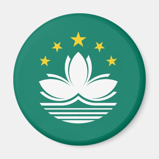 Macau Flag Magnet (Voorkant)