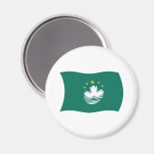 Macau Flag Magnet (Voorkant / Achterkant)