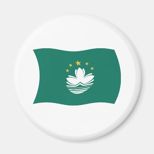 Macau Flag Magnet (Voorkant)