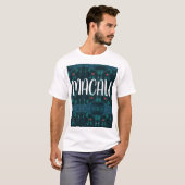 Macau-kaart T-shirt (Voorkant volledig)