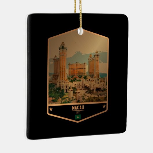 Macau Keramisch Ornament (Rechts)