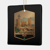 Macau Keramisch Ornament (Links)