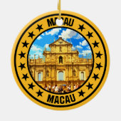 Macau Keramisch Ornament (Achterkant)