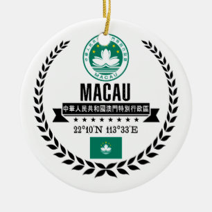 Macau Keramisch Ornament