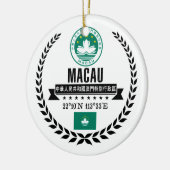 Macau Keramisch Ornament (Links)
