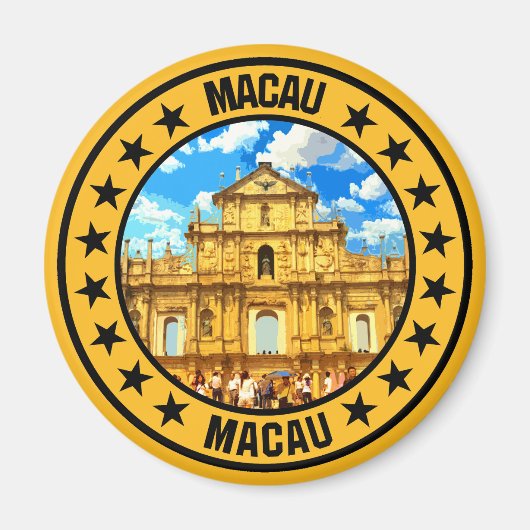Macau Magneet (Voorkant)