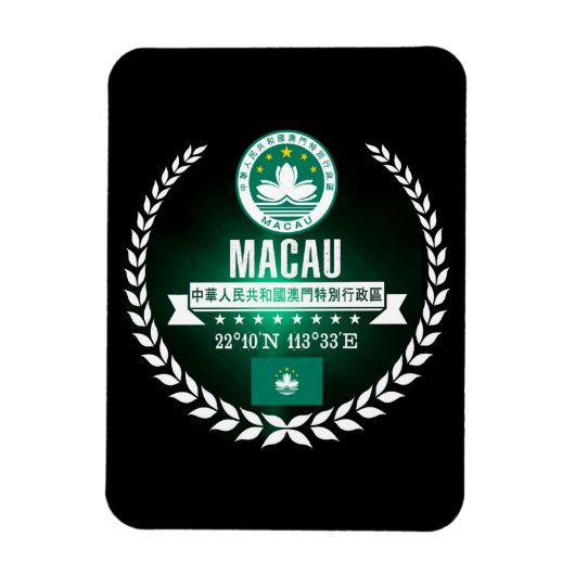 Macau Magneet (Verticaal)