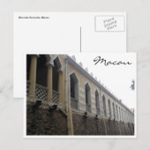 macau moorish barak briefkaart (Voorkant / Achterkant)