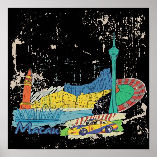 Macau Poster (Voorkant)