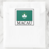 Macau Rechthoekige Sticker (Tas)
