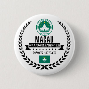 Macau Ronde Button 5,7 Cm