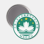 Macau Seal Magnet (Voorkant / Achterkant)