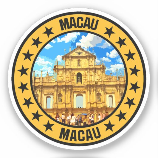 Macau Sticker (Voorkant)