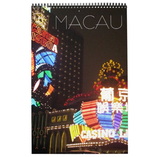 Macau SVR Kalender (Hoes)