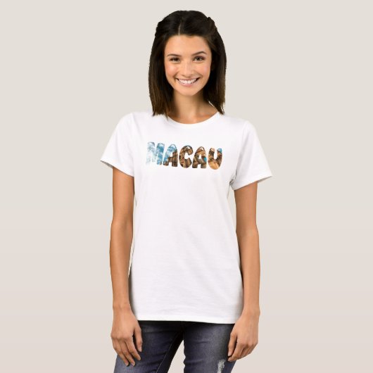 Macau T-shirt (Voorkant volledig)