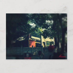 Macau Tourist Spot Briefkaart