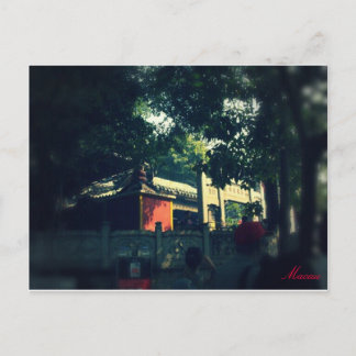 Macau Tourist Spot Briefkaart