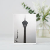 macau tower high briefkaart (Staand voorkant)