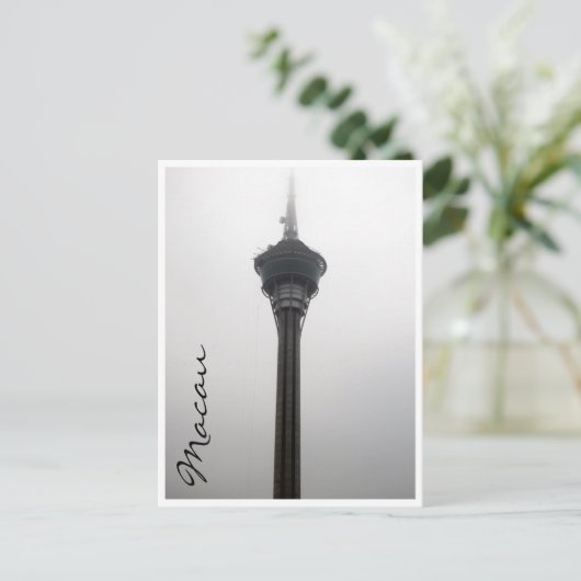 macau tower high briefkaart (Staand voorkant)