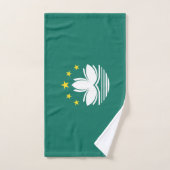 Macau vlag bad handdoek (Handdoek)