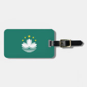 Macau-vlag Bagagelabel (Voorkant horizontaal)