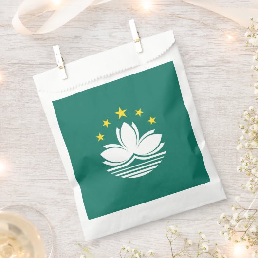 Macau-vlag Bedankzakje (Geknipt)