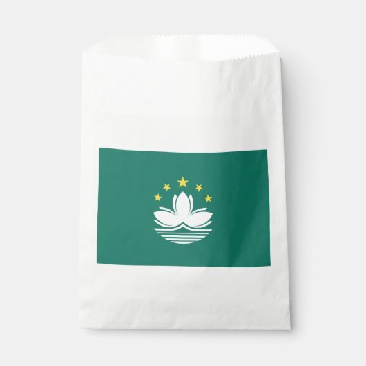 Macau-vlag Bedankzakje (Voorkant)