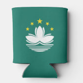 Macau-vlag Blikjeskoeler (Achterkant)