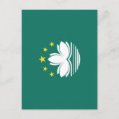 Macau-vlag Briefkaart (Voorkant)