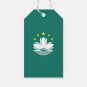 Macau-vlag Cadeaulabel (Voorkant)