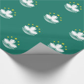 Macau-vlag Cadeaupapier (Hoek)