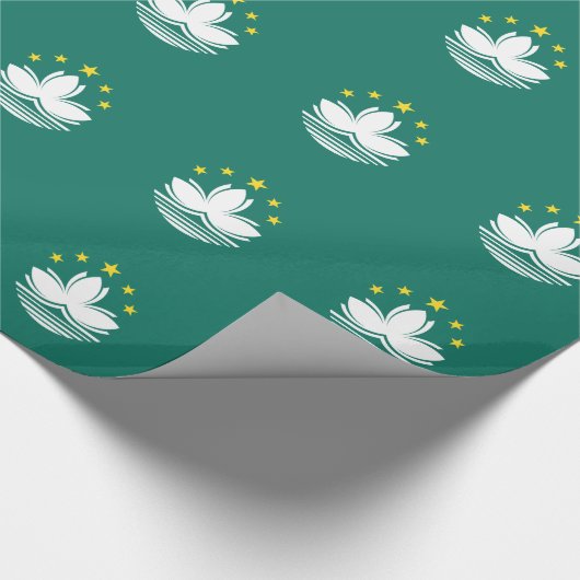 Macau-vlag Cadeaupapier (Hoek)