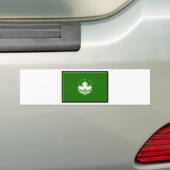 Macau-vlag (China) Bumpersticker (Op auto)