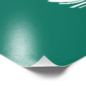 Macau-vlag Foto Afdruk (Hoek)