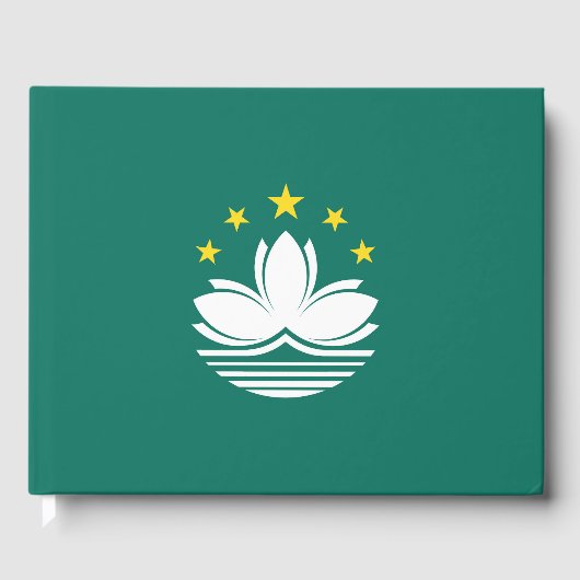 Macau-vlag Gastenboek (Voorkant)