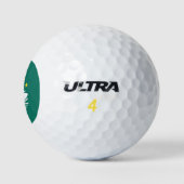 Macau-vlag Golfballen (Logo)