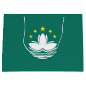 Macau-vlag Groot Cadeauzakje (Voorkant)