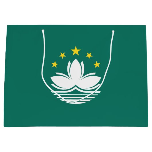 Macau-vlag Groot Cadeauzakje (Voorkant)