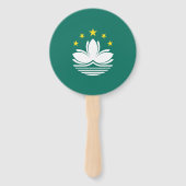 Macau-vlag Handwaaier (Voorkant)